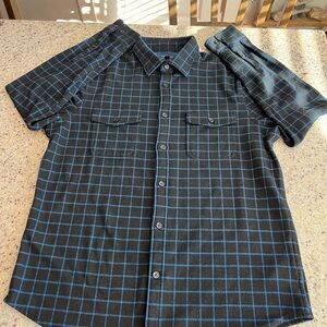 Express Slim Plaid Super Soft Flannel